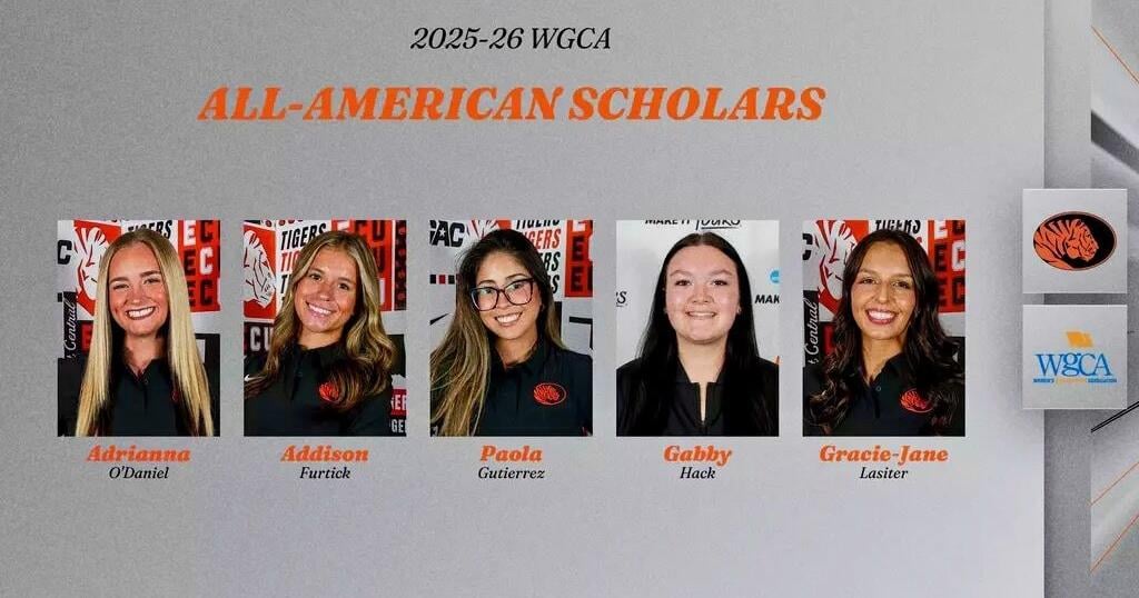 East Central sweeps WGCA academic honors