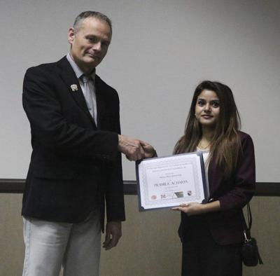 Acharya receives biology scholarship
