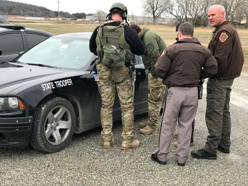 Armed standoff in Allen News