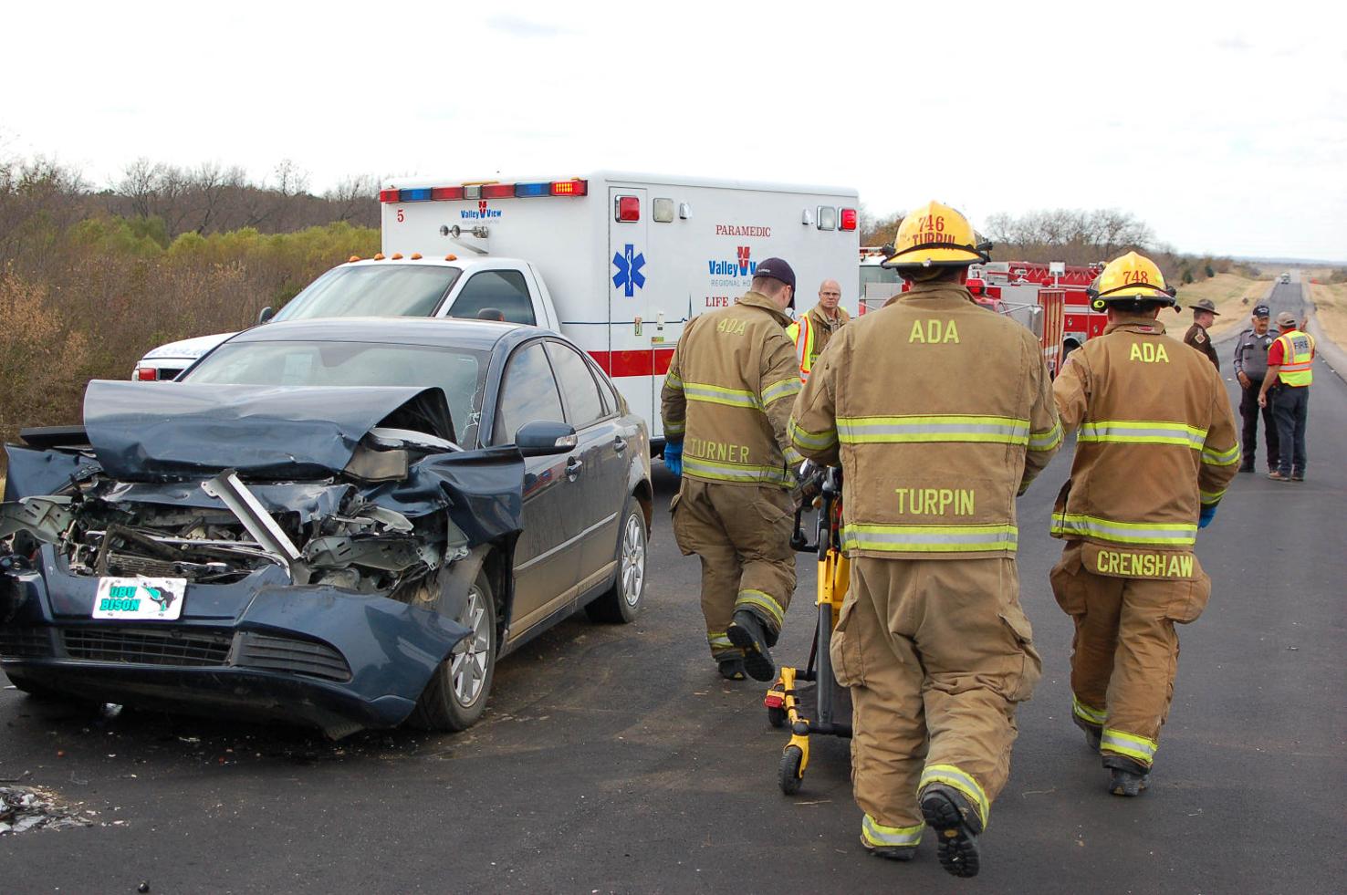 Two hurt in crash near Stonewall Local News