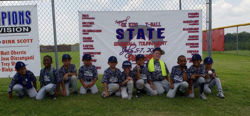 Stigler Cubs OK Kids Tee Ball State Runner-Up