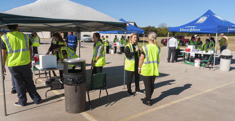 OSDH, PTC students provide flu vaccinations