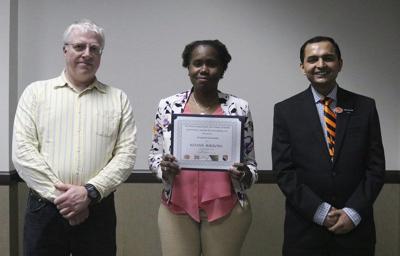 Burrows receives Stringfield Scholarship