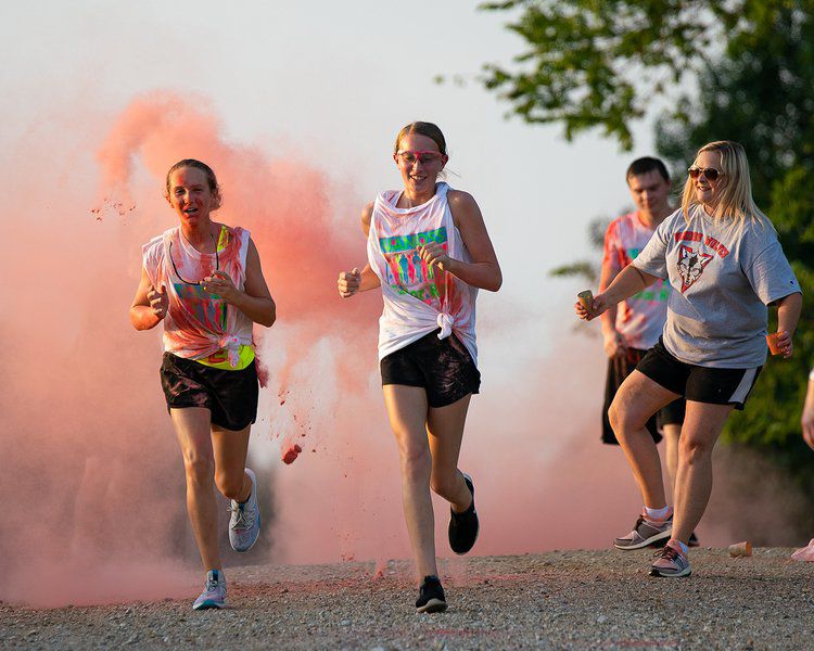 Vanoss marks return to school with color run and block party