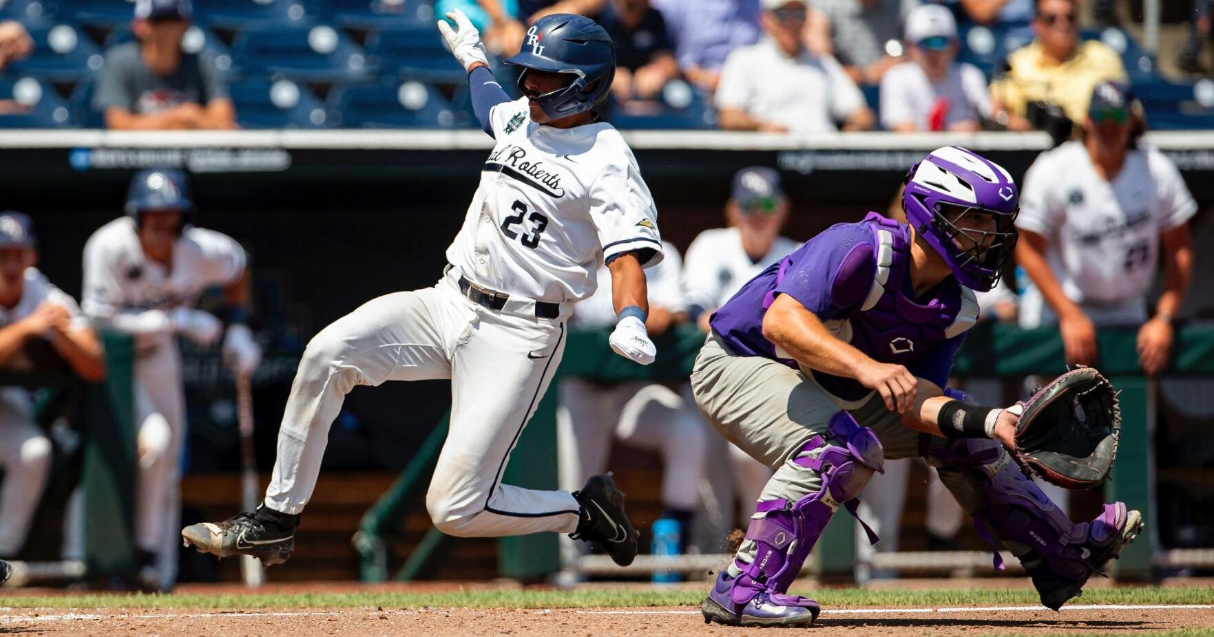 TCU ends Oral Roberts' surprising run at CWS - Vimarsana News