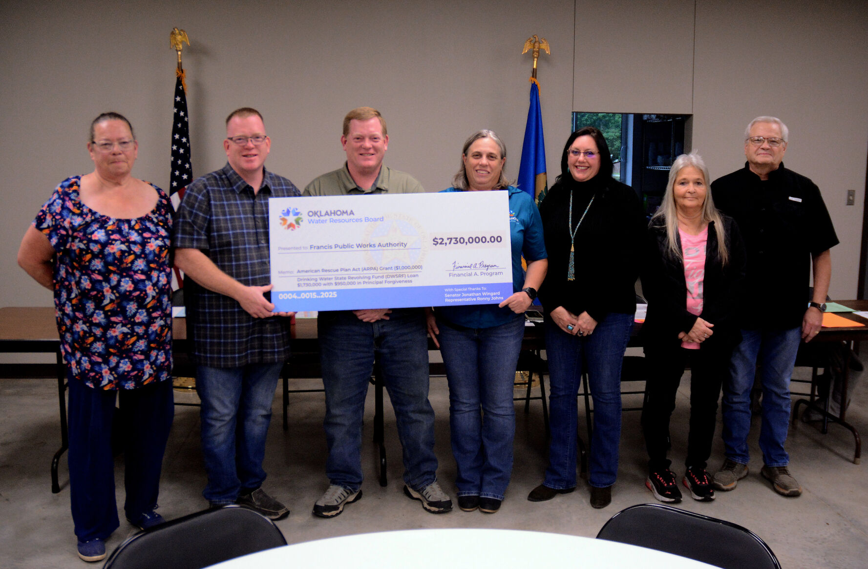 Francis receives grant, loan for new water tower, other improvements ...