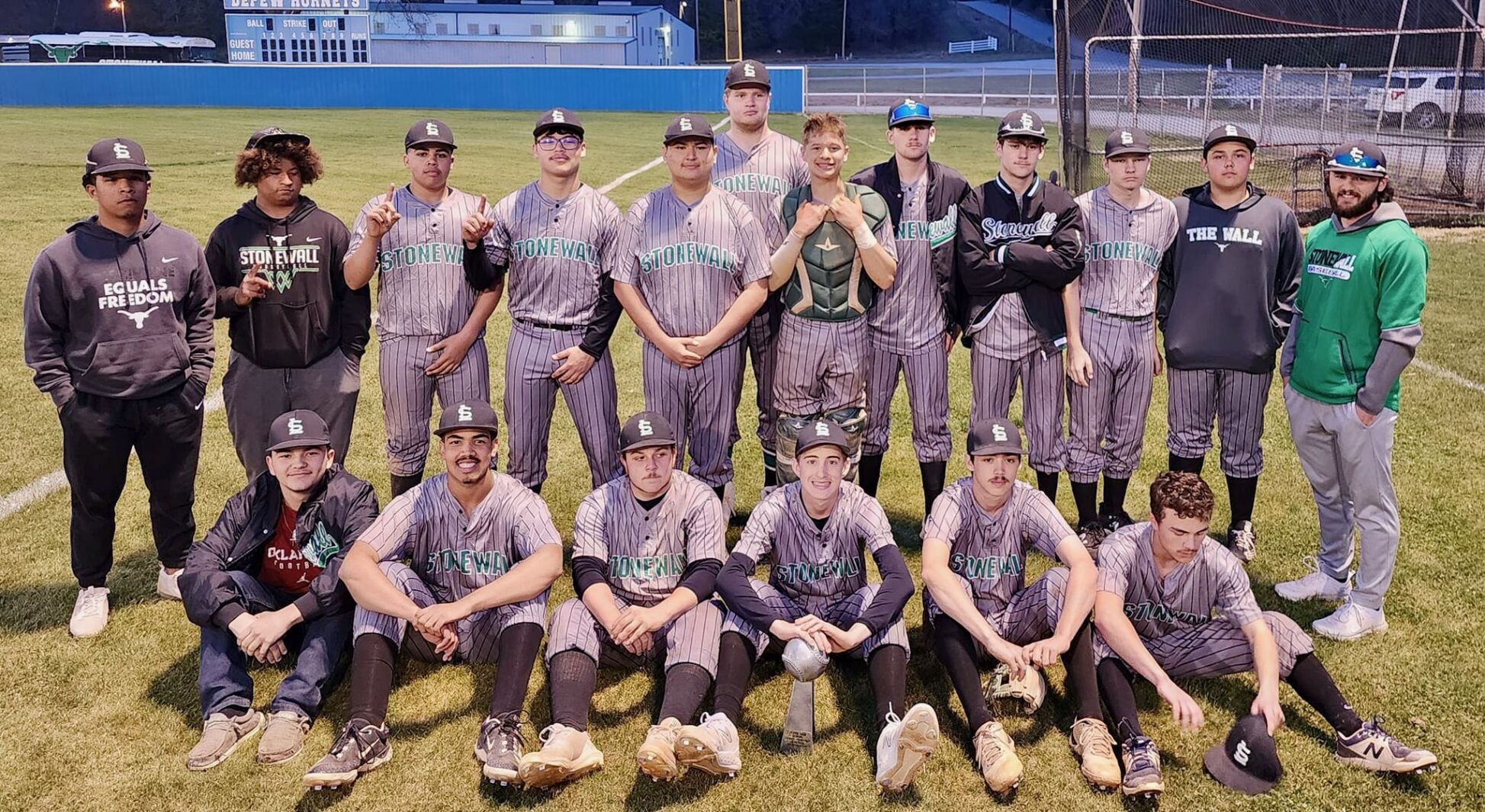 Stonewall High School Baseball Team Wins Depew Tourney Undefeated BVM