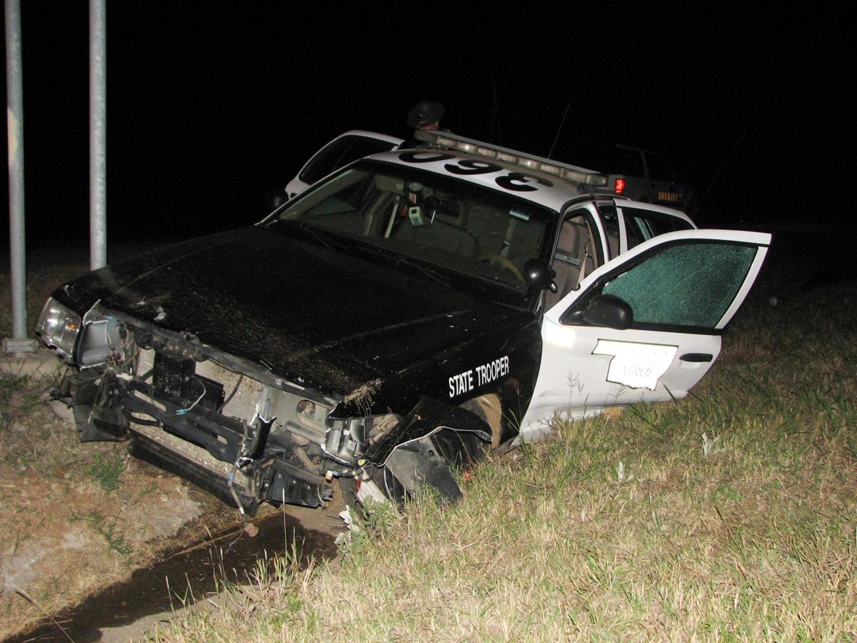 Cop wreck