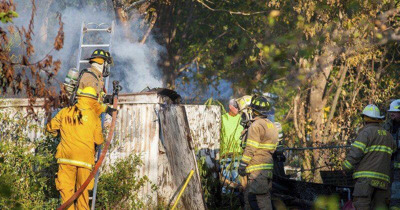 Firefighters respond to shed fire in Francis | Local News | theadanews.com