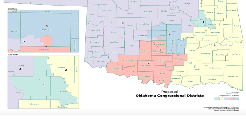 Oklahoma Lawmakers Unveil Congressional Redistricting Maps Local News