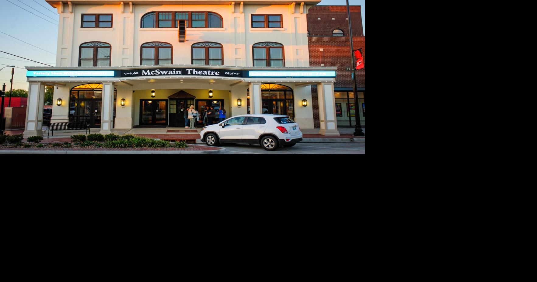 McSwain Theatre announces May movies and live music event