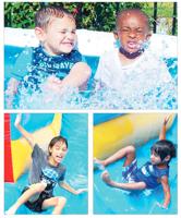 Splish, splash they're having a blast!