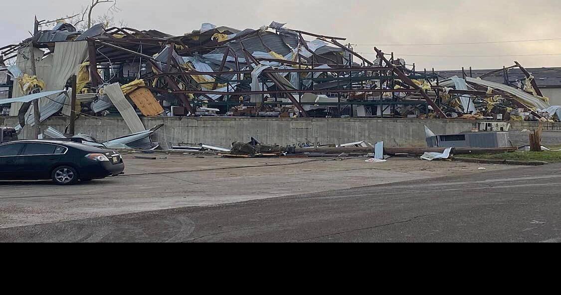 Tornado takes down Sister City of Amory, Mississippi News