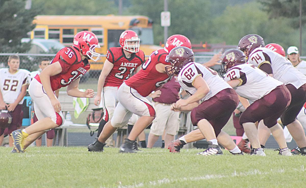 Amery football dominates Barron Sports