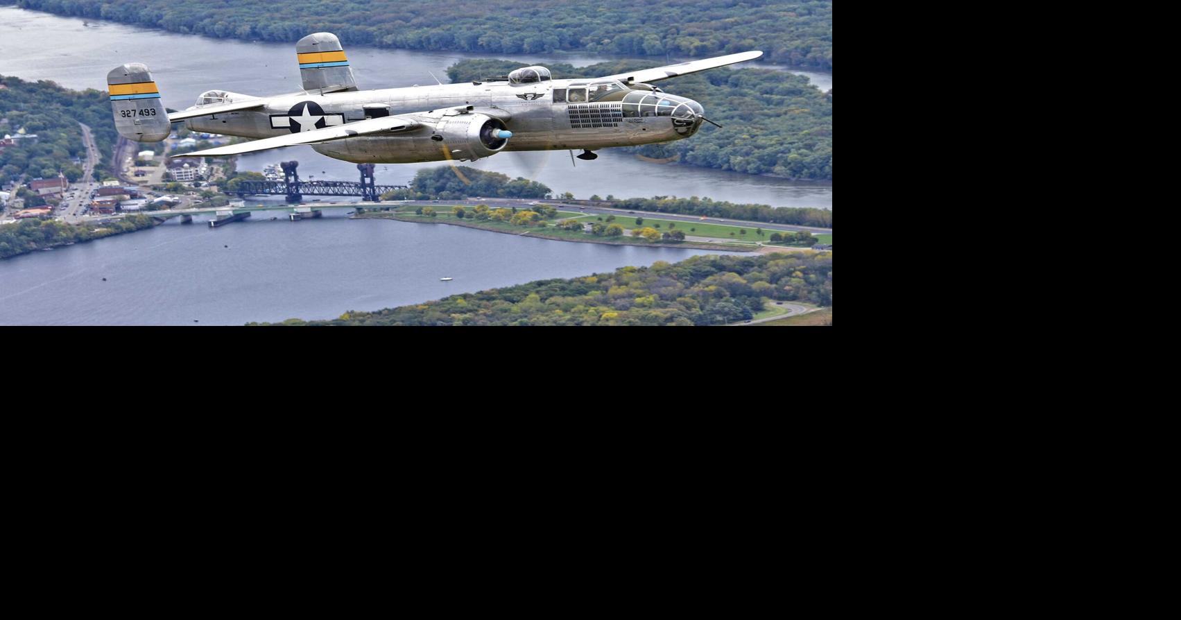 B-25 Bomber to roar over Amery Fall Festival Parade