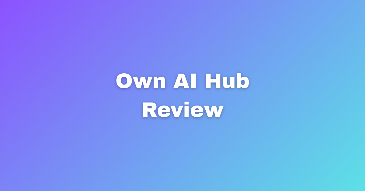 What is Own AI Hub?