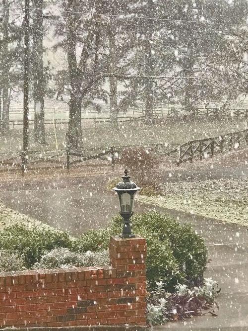December comes in with snow showers