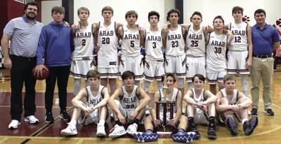 Marshall County Tournament Arab 8th Grade Boys Win Championship Sports Thearabtribune Com