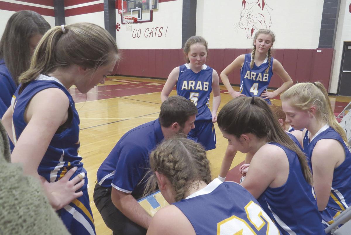 Marshall County Middle School Basketball Tournament Arab Has 3