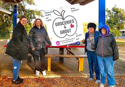 Brooklyn “Groceries for Grout” food drive