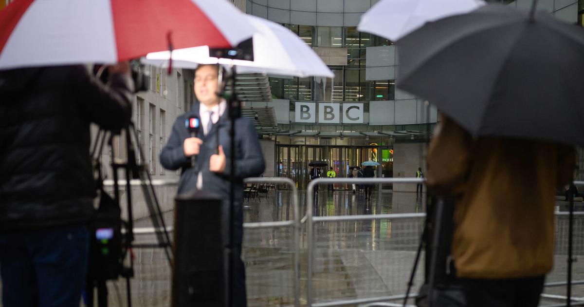 BBC apologizes as chiefs quit over editing of Trump speech Philip Aldrick and Susanne Barton, Bloomberg News Nov 10, 2025 1 hr ago