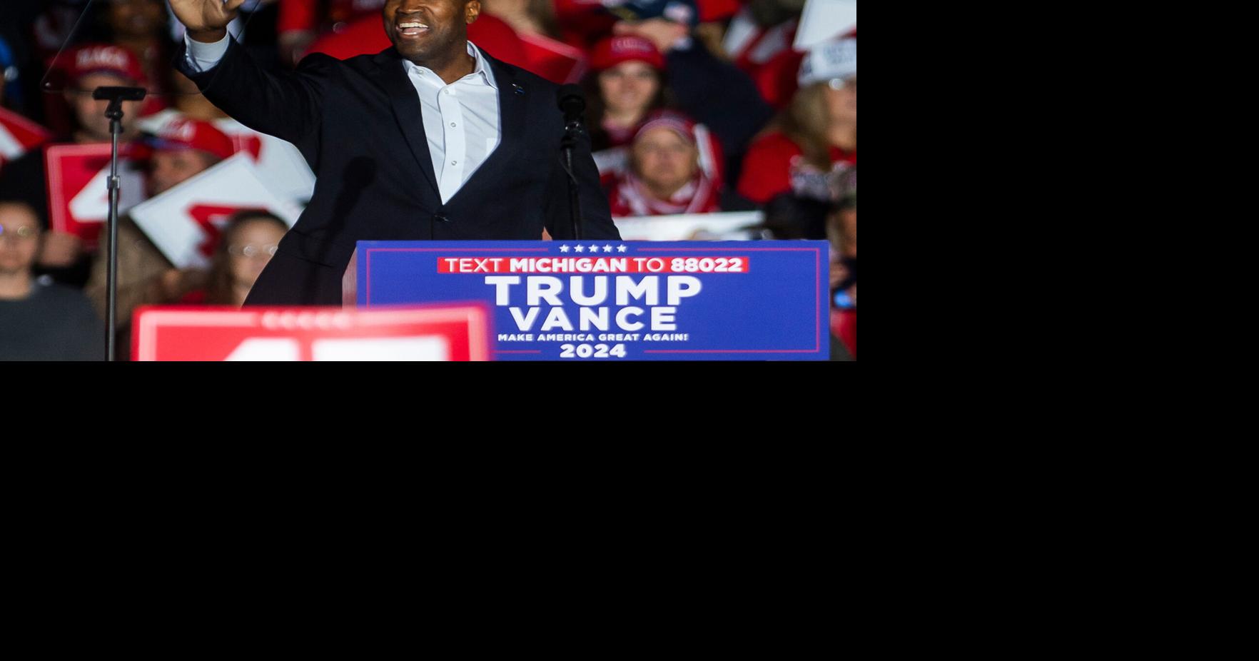 James campaign scrubs some online elements of Trump support Craig Mauger, Melissa Nann Burke, Beth LeBlanc and Chad Livengood, The Detroit News Oct 4, 2026 1 hr ago
