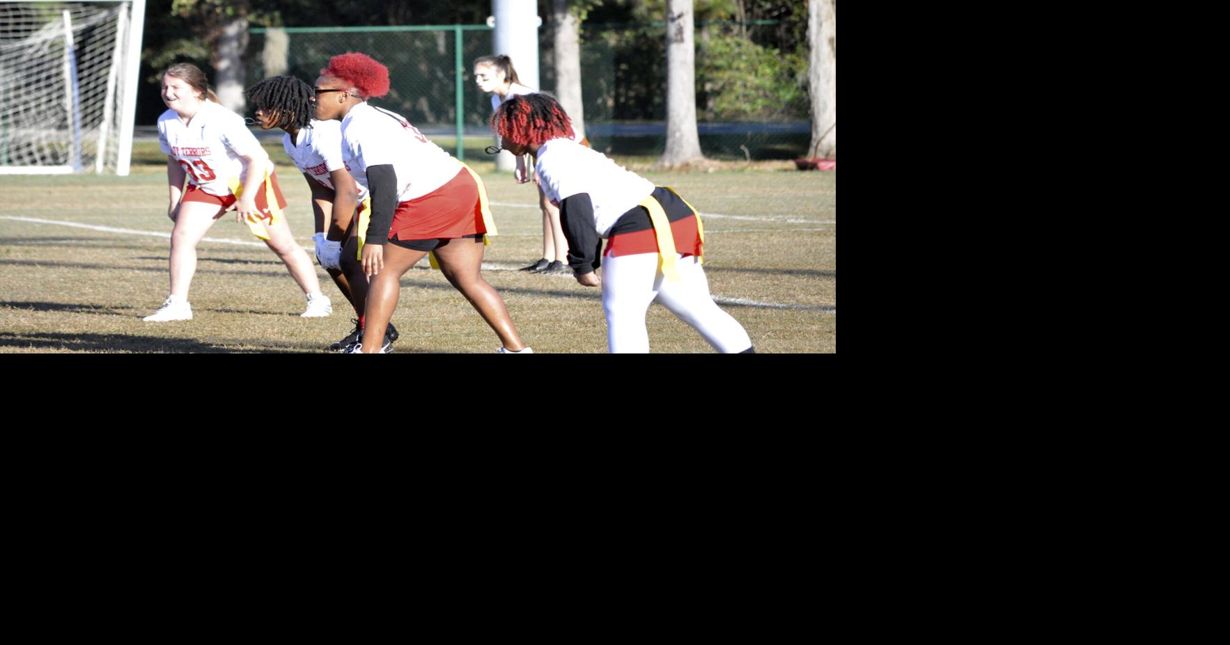 Glynn Academy's flag football starts season off right Local Sports