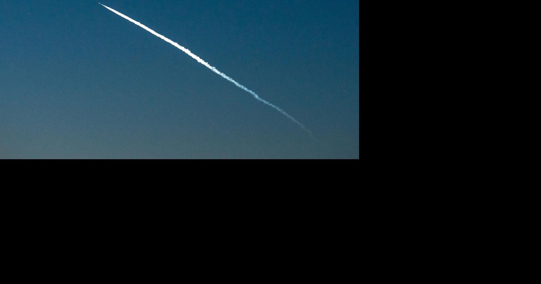 Early morning launch draws observers