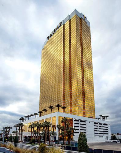 The Trump International Hotel just off the Strip in Las Vegas.