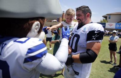 Cowboys, Zack Martin agree to restructured contract to end camp