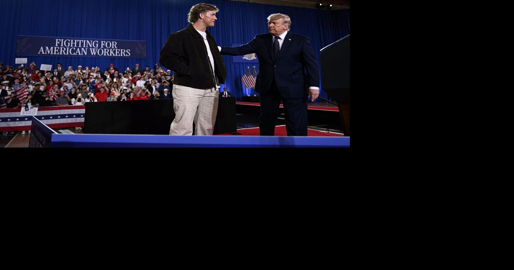Pat Leonard: Giants' Abdul Carter shows conviction on Donald Trump while Jaxson Dart dodges Pat Leonard, New York Daily News May 29, 2026 1 hr ago