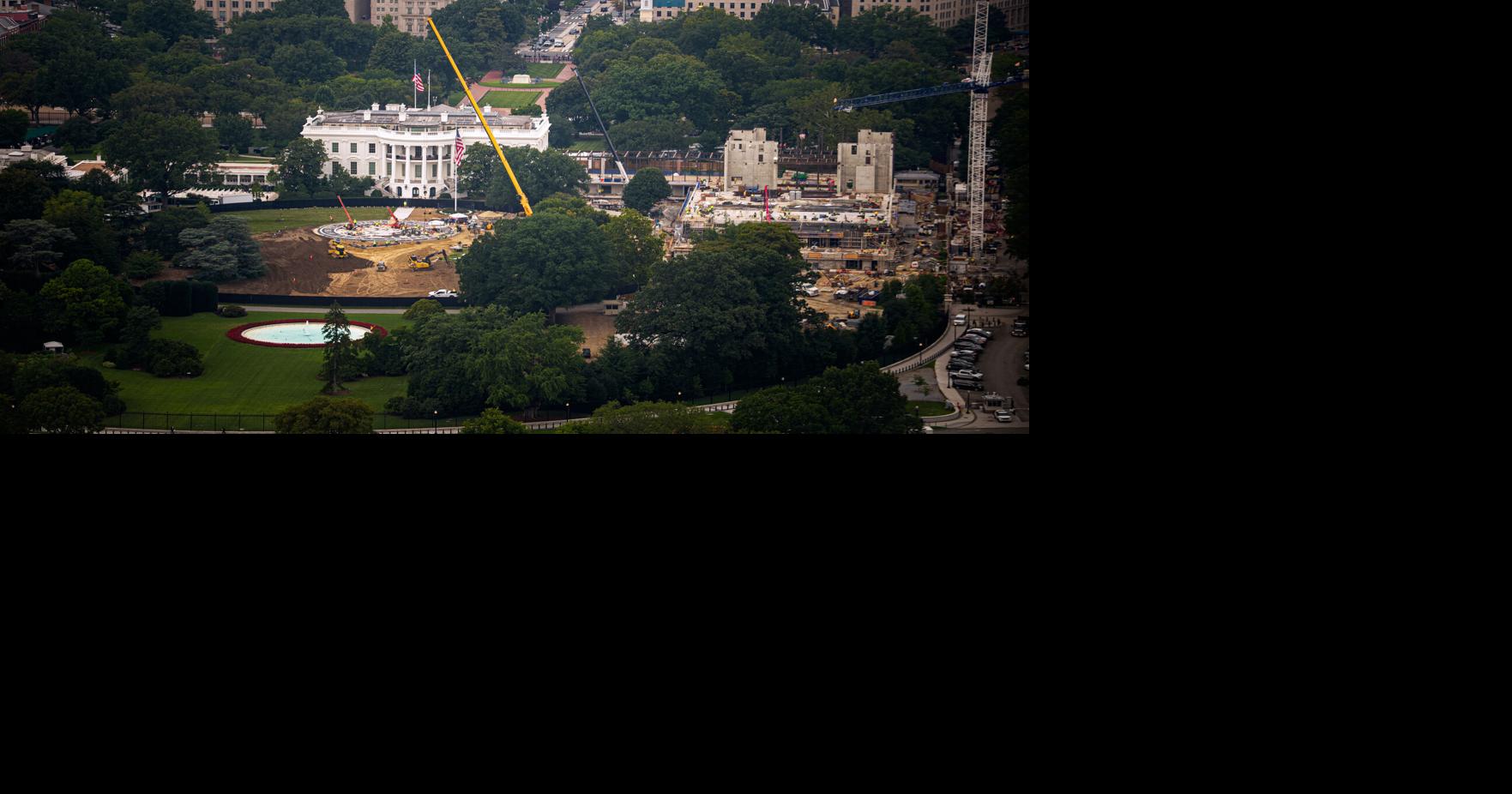 Trump keeps building his ballroom amid Supreme Court's silence Greg Stohr, Bloomberg News Aug 29, 2026 56 mins ago