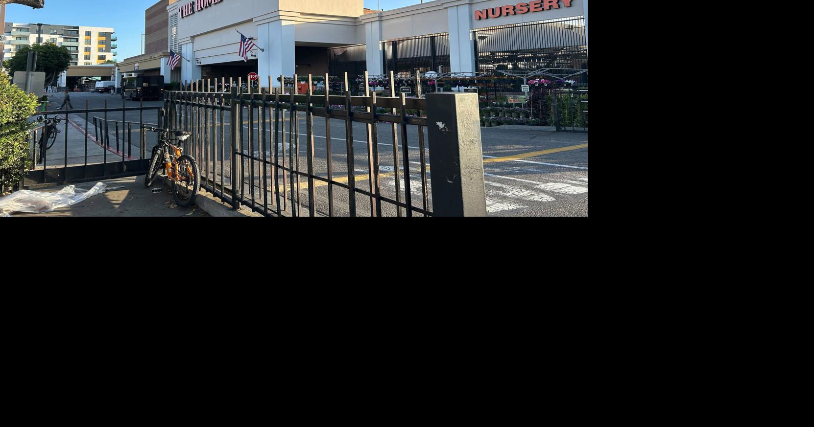 Immigration agents arrested dozens of people outside of this Home Depot along Sunset Boulevard in Hollywood on June 19, 2025.