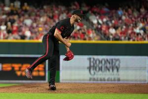 Former Padres pitcher Nick Martinez takes no-hitter into ninth in Reds’ rout