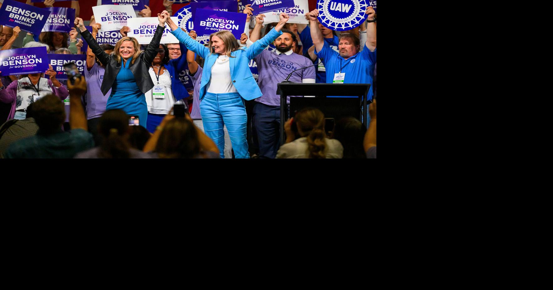 Michigan Democrats say they're unified for November amid lingering tension Craig Mauger, The Detroit News Aug 30, 2026 33 mins ago