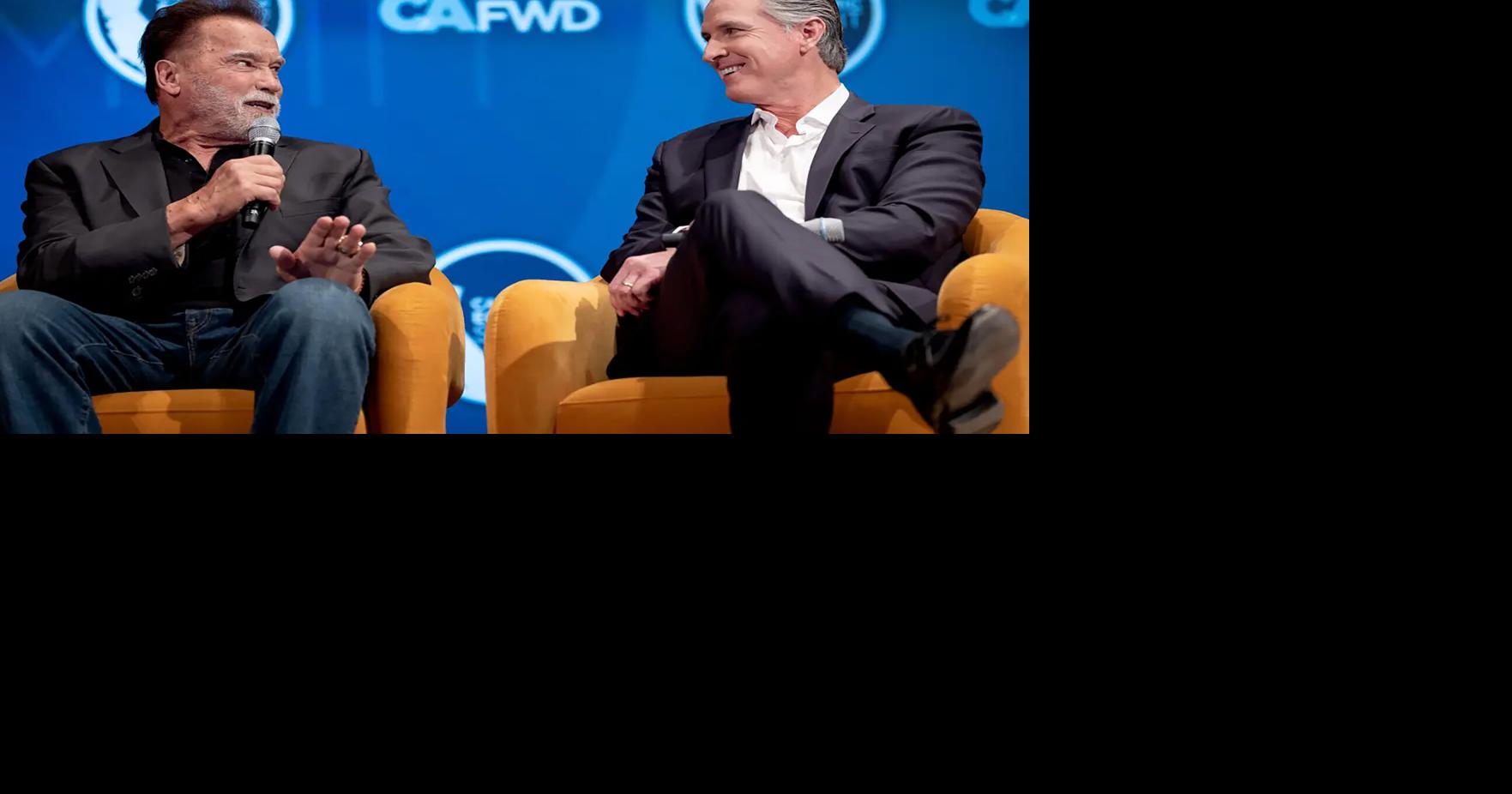 A little bipartisan bromance as Schwarzenegger, Gov. Gavin Newsom laud California's climate change wins Seema Mehta and Hayley Smith, Los Angeles Times Oct 15, 2026 14 mins ago