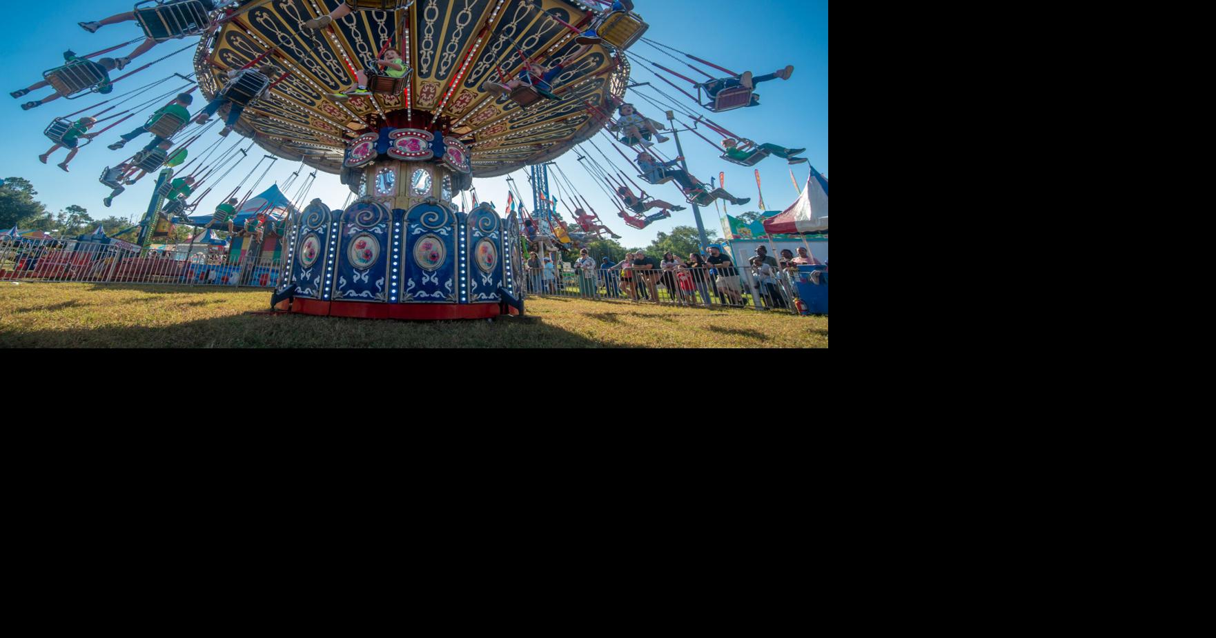 Students take a spin at Exchange Club Fair