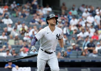 With 2023 in the rear view, Yankees' Giancarlo Stanton makes a