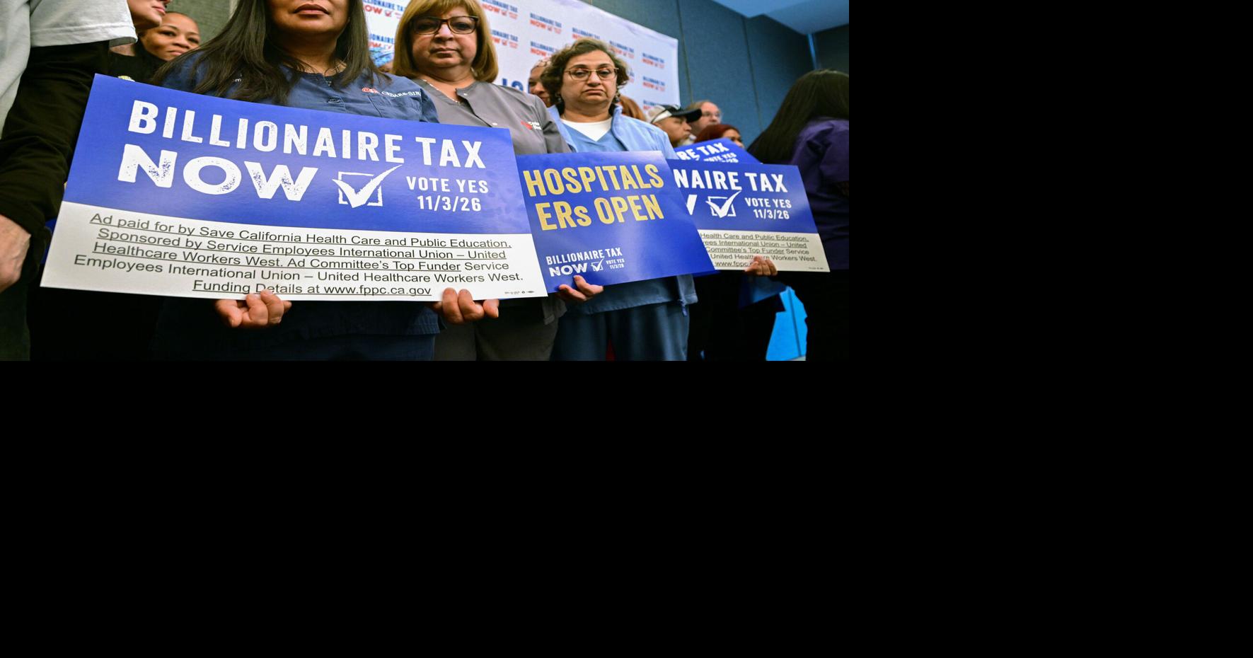 Billionaires open the purse to fight California wealth tax Nicole Nixon, Los Angeles Times Aug 17, 2026 50 mins ago
