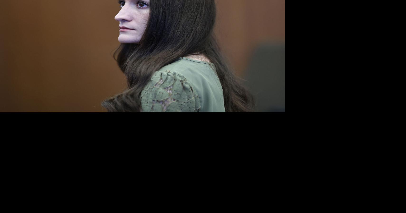 Defendant Lindsay Clancy looks toward the jury at the conclusion of Clancy's murder trial at the Plymouth County Superior Court in Plymouth, Mass., on Sept. 4, 2026.