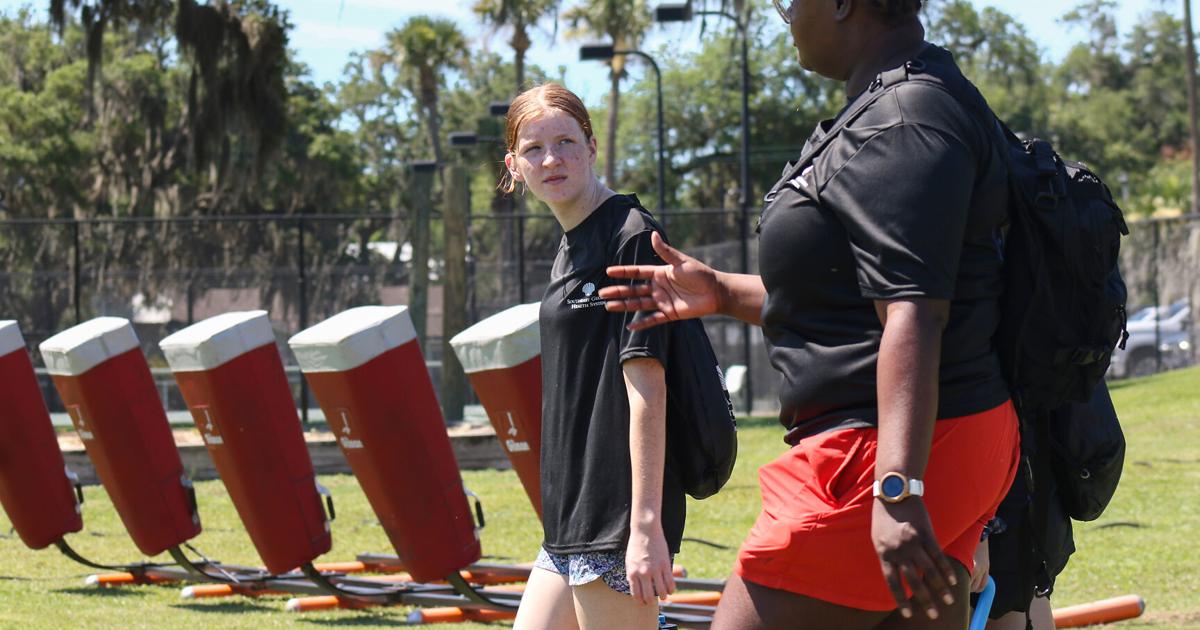 HANDS-ON TRAINING: Student Athletic Trainer Camp offers unique path into sports