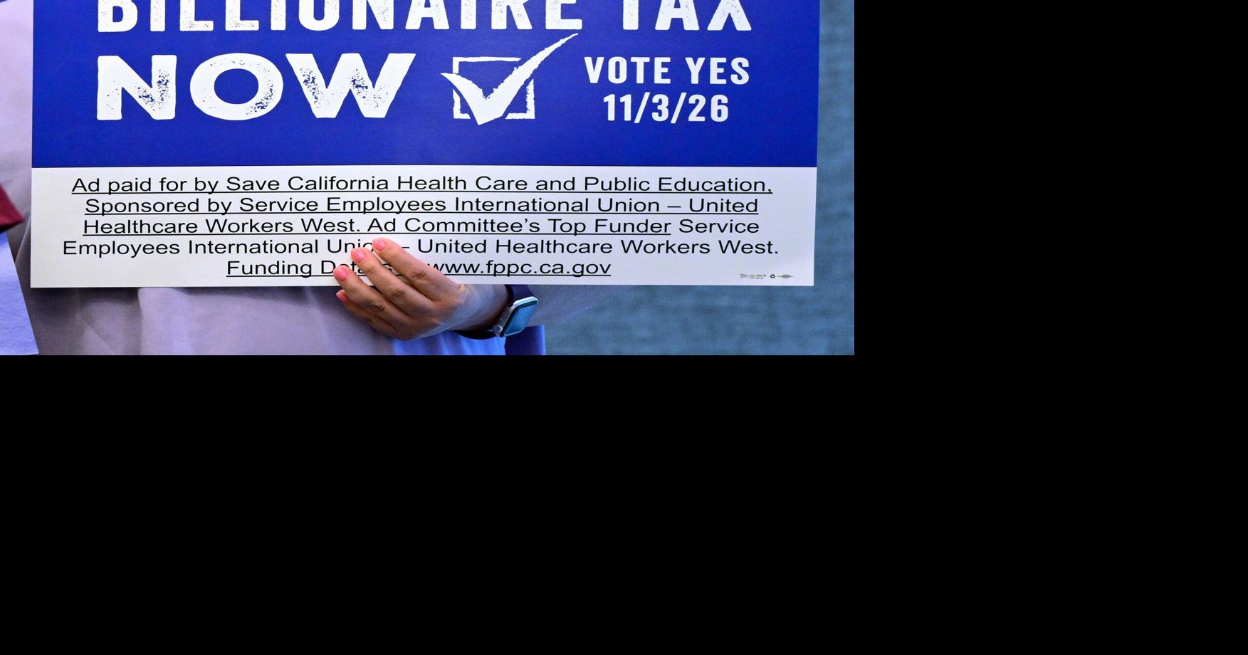 Gustavo Arellano: What gets me so angry about California's proposed billionaire tax Gustavo Arellano, Los Angeles Times Aug 6, 2026 53 mins ago
