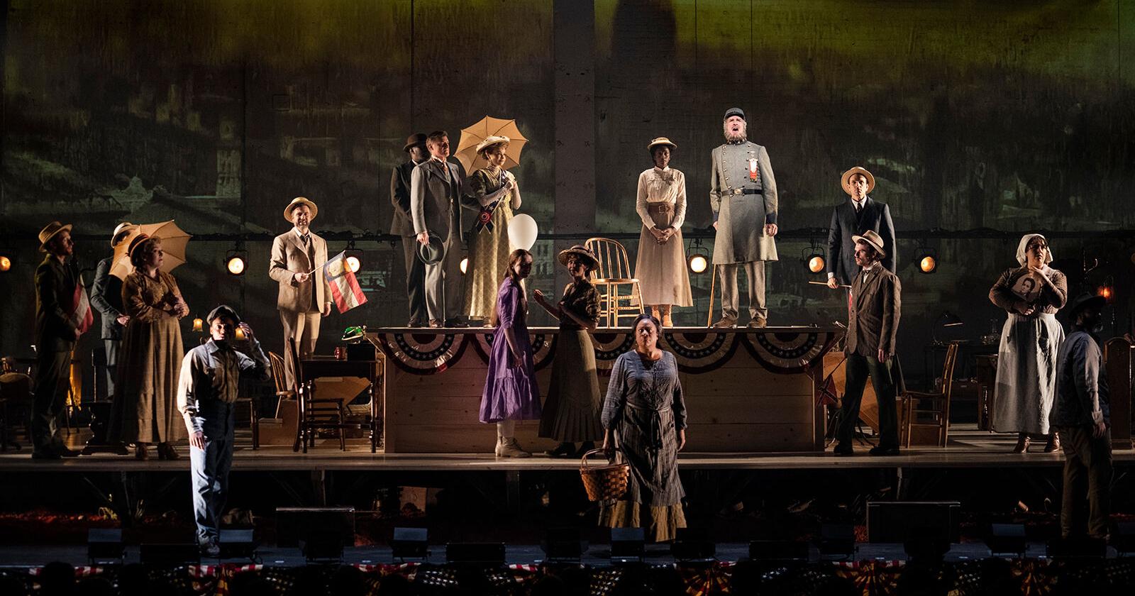 Review: In Broadway revival of ‘Parade,’ a story of Southern antisemitism remains too much on the surface