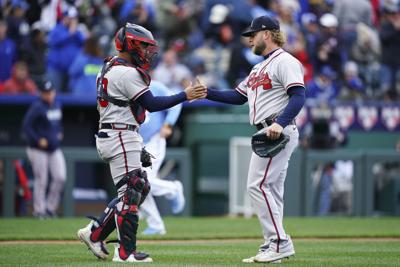 Kansas City Royals show some fight, battling back late before losing to  Atlanta Braves, National Sports