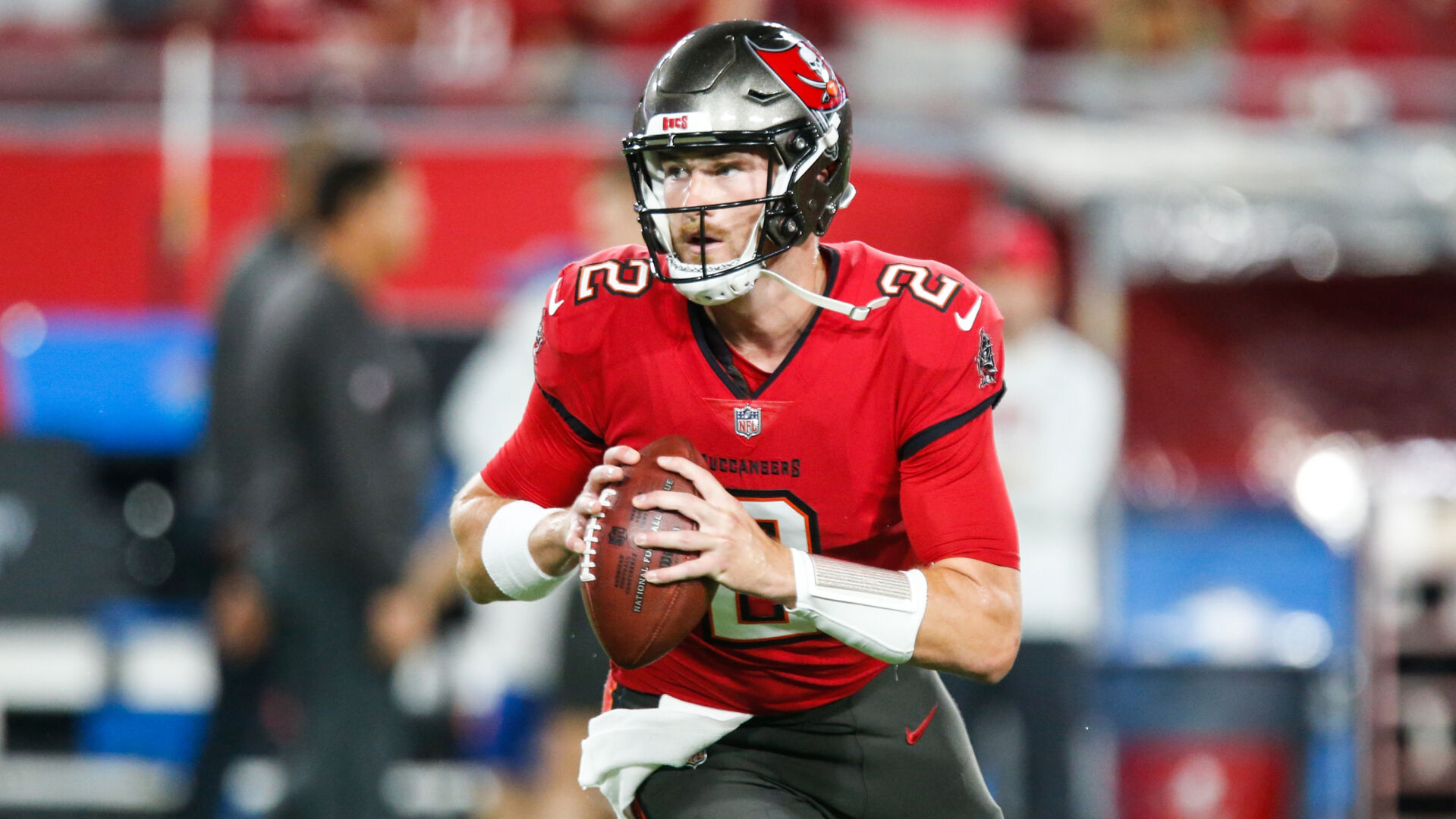 Tampa Bay Buccaneers quarterback Kyle Trask has spent most of the