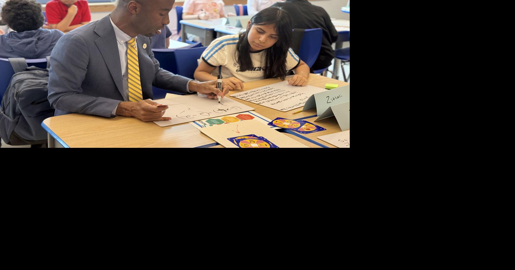 Young NYC schoolchildren prepare for a new classroom experience with less screen time Cayla Bamberger, New York Daily News Sep 10, 2026 1 hr ago