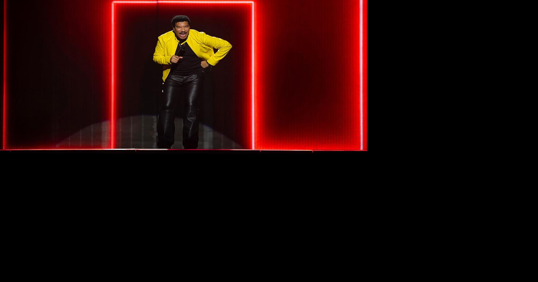 Lionel Richie performs on the opening night of his Sing a Song All Night Long tour on June 24, 2026, at Grand Casino Arena in St. Paul, Minnesota.