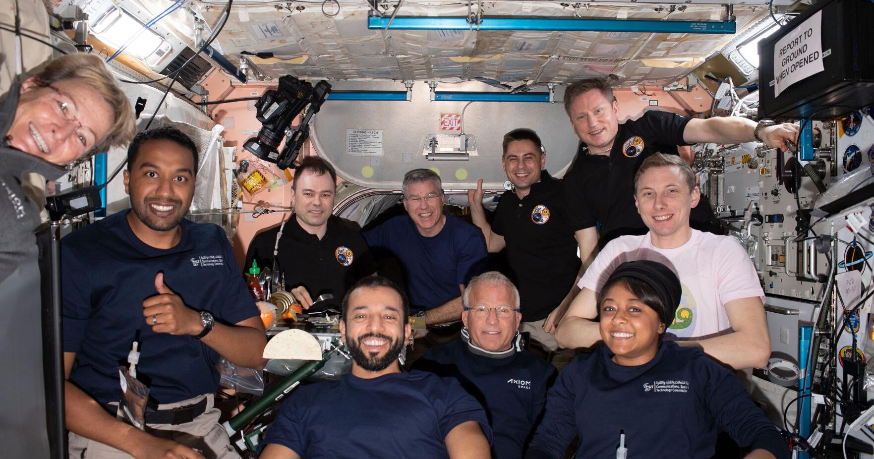 Private Axiom Space astronauts depart space station ahead of Florida splashdown