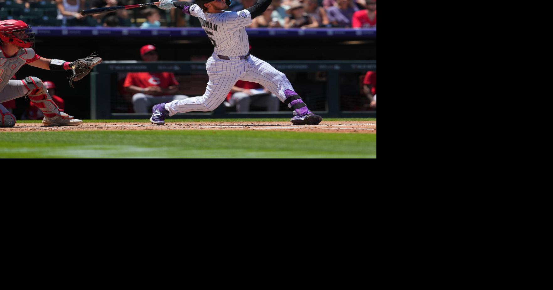 Rockies' Hunter Goodman smashes 3 HRs in loss to Reds to enter exclusive territory Nate Peterson, The Denver Post Jul 19, 2026 10 mins ago