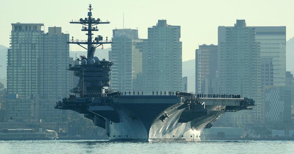 Trump dismisses concerns over conditions aboard USS Abraham Lincoln Sonya Dymova, Courtney Subramanian and Jen Judson, Bloomberg News Aug 14, 2026 20 mins ago